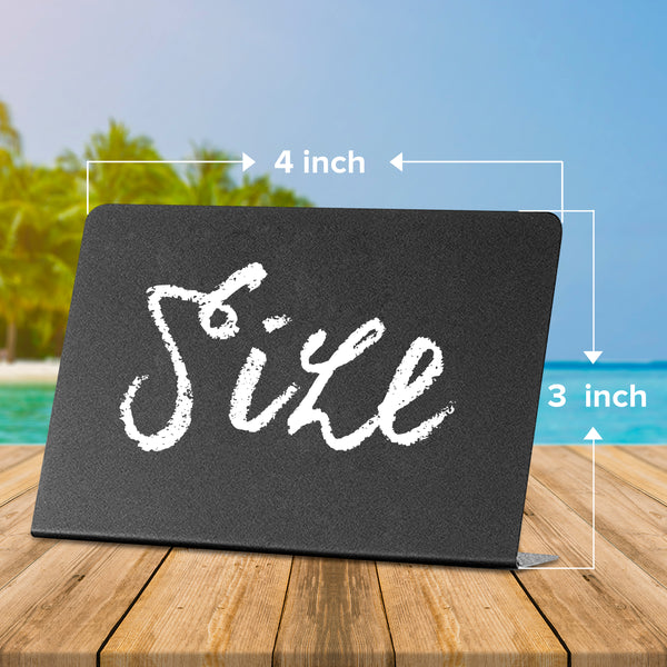 10 Pack Mini Chalkboard Signs