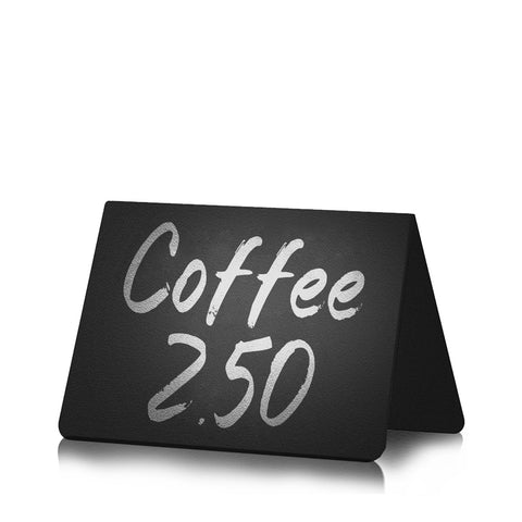 Mini chalkbord tent sign