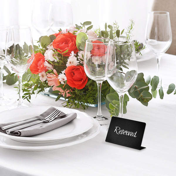 Mini chalkbord tent sign