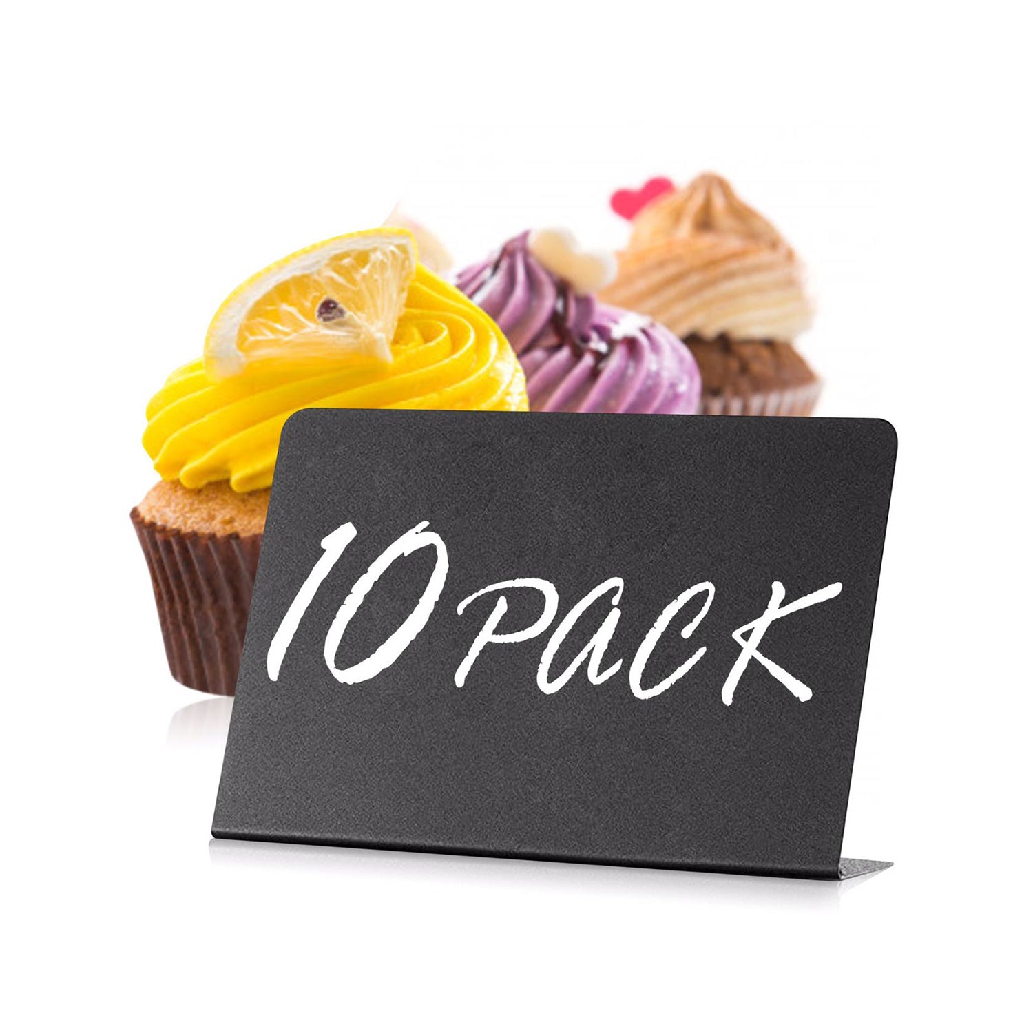 10 Pack Mini Chalkboard Signs