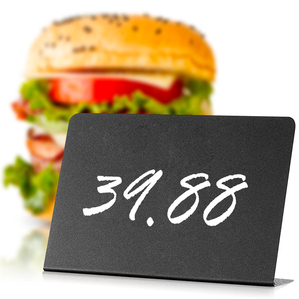 10 Pack Mini Chalkboard Signs